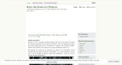 Desktop Screenshot of kabula.wordpress.com
