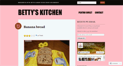 Desktop Screenshot of bettykitchen.wordpress.com