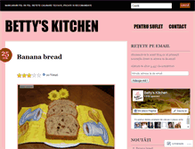 Tablet Screenshot of bettykitchen.wordpress.com