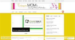 Desktop Screenshot of entrepremoms.wordpress.com