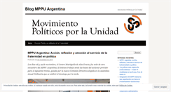 Desktop Screenshot of mppuargentina.wordpress.com