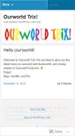 Mobile Screenshot of ourworldtrix.wordpress.com