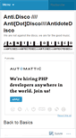 Mobile Screenshot of antidotdisco.wordpress.com