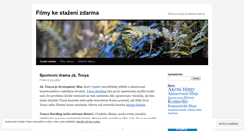 Desktop Screenshot of filmykestazenizdarma.wordpress.com