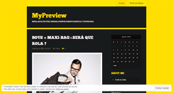 Desktop Screenshot of mypreview.wordpress.com