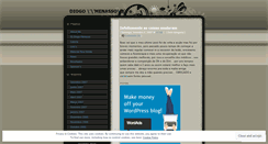Desktop Screenshot of menasso.wordpress.com