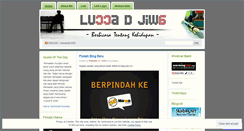 Desktop Screenshot of luccadjiwa.wordpress.com