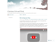 Tablet Screenshot of ctchristianlife.wordpress.com