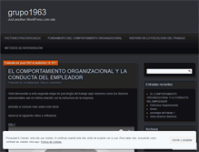 Tablet Screenshot of grupo1963.wordpress.com