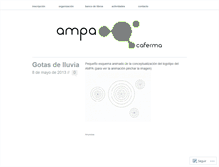 Tablet Screenshot of ampacaferma.wordpress.com