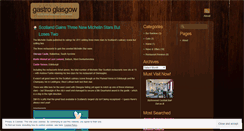 Desktop Screenshot of gastroglasgow.wordpress.com