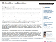 Tablet Screenshot of medievarlden.wordpress.com