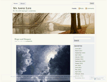 Tablet Screenshot of myaspielife.wordpress.com