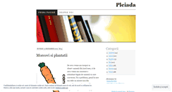 Desktop Screenshot of pleiada.wordpress.com