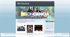 Desktop Screenshot of misioncienciayaracuy.wordpress.com