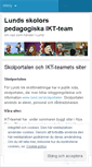 Mobile Screenshot of iktsamordningenlund.wordpress.com