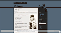Desktop Screenshot of minorgift.wordpress.com