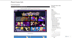 Desktop Screenshot of cazmosaturn500000.wordpress.com