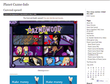 Tablet Screenshot of cazmosaturn500000.wordpress.com