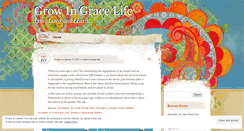 Desktop Screenshot of growingracelife.wordpress.com