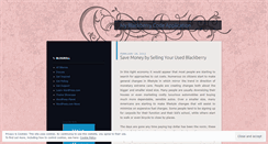 Desktop Screenshot of myblackberrycodeapplication.wordpress.com