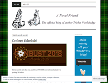 Tablet Screenshot of novelfriend.wordpress.com