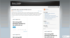 Desktop Screenshot of bedavaarkadas.wordpress.com