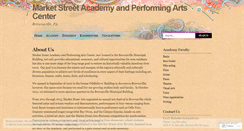 Desktop Screenshot of marketstreetarts.wordpress.com