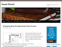 Tablet Screenshot of multimediahousechurch.wordpress.com