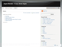 Tablet Screenshot of japandaisuki.wordpress.com