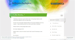 Desktop Screenshot of littlepinchofspice.wordpress.com