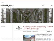 Tablet Screenshot of chasscofield.wordpress.com