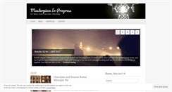 Desktop Screenshot of masterpieceinprogress3.wordpress.com