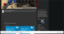Desktop Screenshot of ludoshaman.wordpress.com