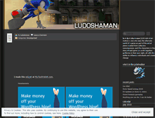 Tablet Screenshot of ludoshaman.wordpress.com