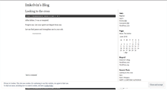 Desktop Screenshot of imkelvin.wordpress.com