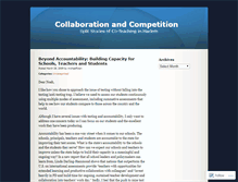Tablet Screenshot of criticaleducatornetwork.wordpress.com