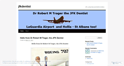 Desktop Screenshot of jfkdentist.wordpress.com