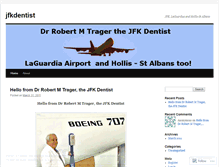 Tablet Screenshot of jfkdentist.wordpress.com