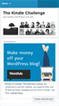 Mobile Screenshot of kindlechallenge.wordpress.com