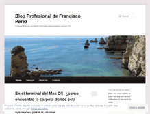 Tablet Screenshot of fcojperez.wordpress.com