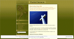 Desktop Screenshot of faithchurch.wordpress.com