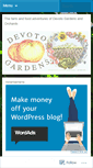 Mobile Screenshot of devotogardens.wordpress.com