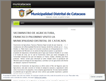 Tablet Screenshot of municatacaos.wordpress.com