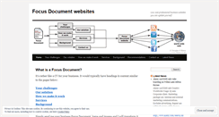 Desktop Screenshot of focusdocument.wordpress.com