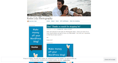 Desktop Screenshot of kalialily.wordpress.com