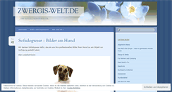 Desktop Screenshot of hundegeschirre.wordpress.com