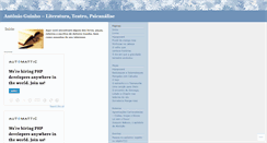 Desktop Screenshot of antonioguinho.wordpress.com