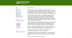 Desktop Screenshot of catarinafrois.wordpress.com