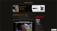 Desktop Screenshot of antikytheramechanismsecretsolved.wordpress.com